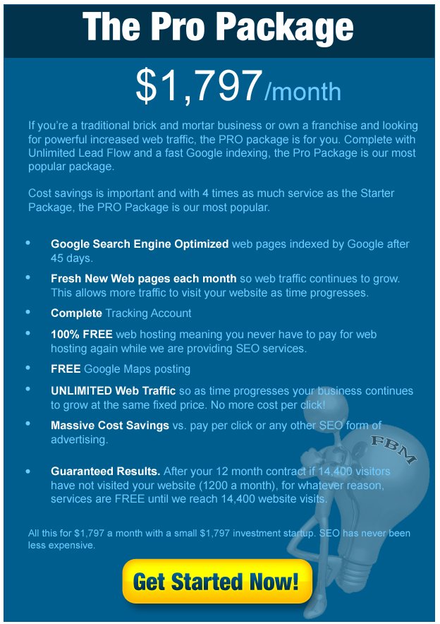 Local SEO Pro Package