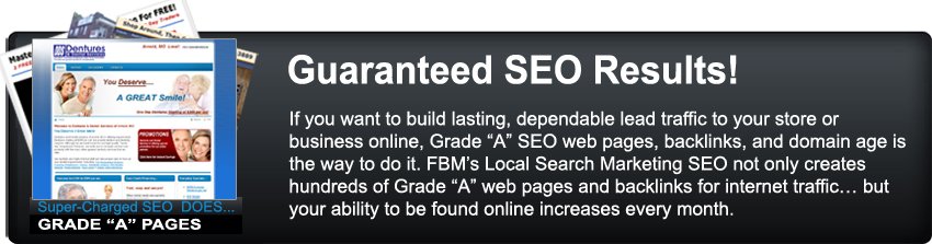 FBM SEO Guaranteed Results