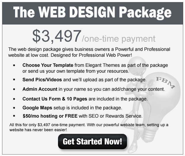 web design starter package